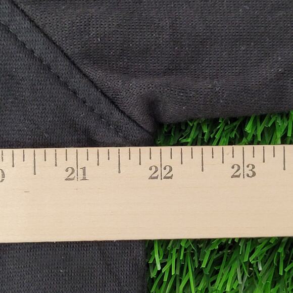 Vintage 90s Theatrical Mask Sweatshirt Womens Large 22x23 Boxy Crop - Picture 12 of 13